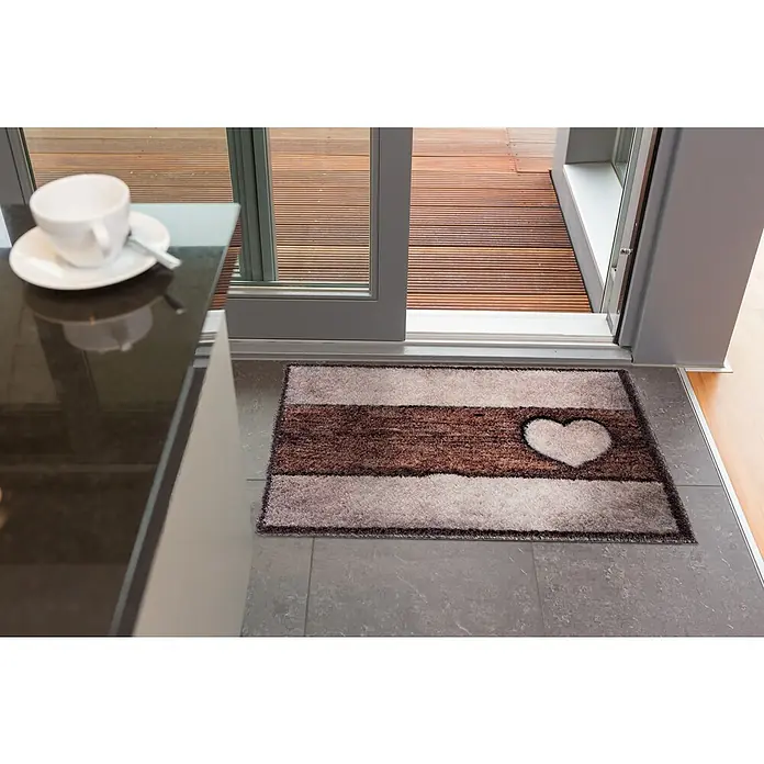 Astra Sauberlaufmatte Pure & Soft - L x B: 50 x 70 cm, Herz - Stimmungsaufnahme