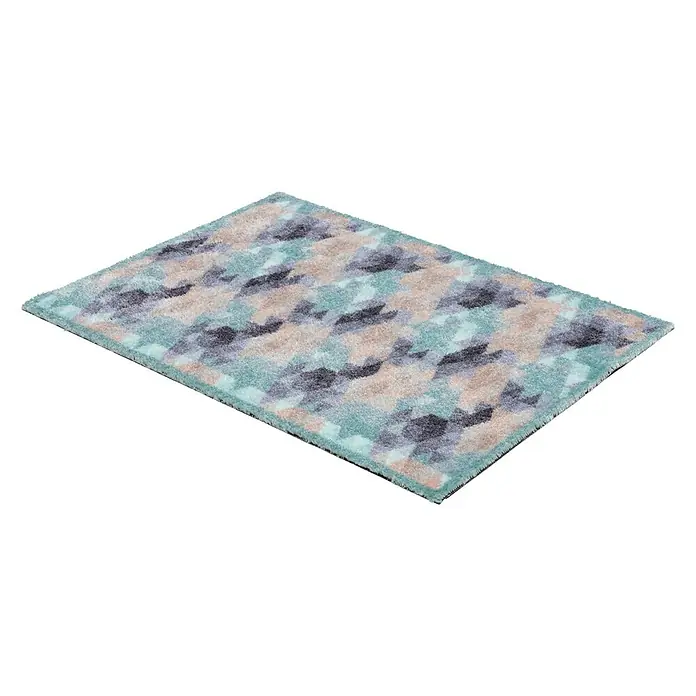 Astra Sauberlaufmatte Pure & Soft - L x B: 50 x 70 cm, Dreiecke - Diagonale Ansicht