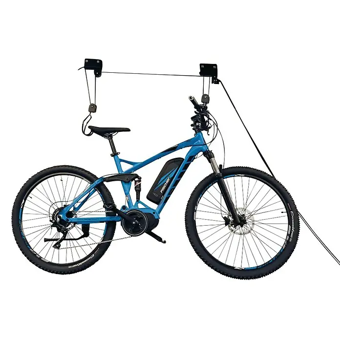 Fischer Fahrradlift ProfiPlus - Traglast: 57 kg, Passend für: Gerätschaften bis 57 kg - Vorderansicht