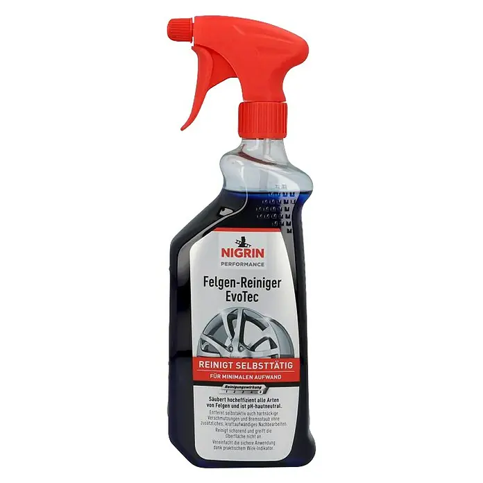 Nigrin Performance Felgenreiniger EvoTec - 750 ml - Vorderansicht