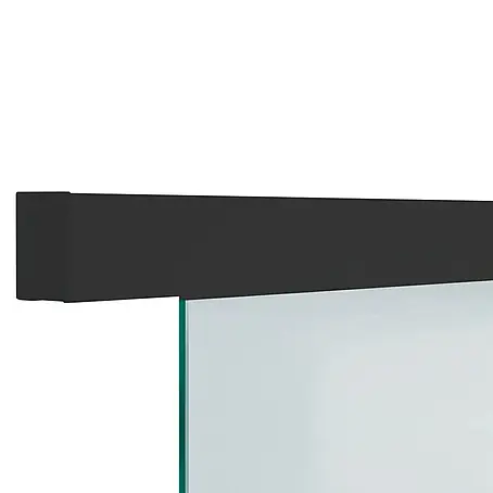 Diamond Doors Black Edition Vodilica za staklena klizna vrata Linea 40 Premium
