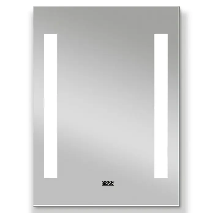 DSK Espejo con luz LED Crystal Creek - 50 x 70 cm, Con sensor de encendido - Vista frontal