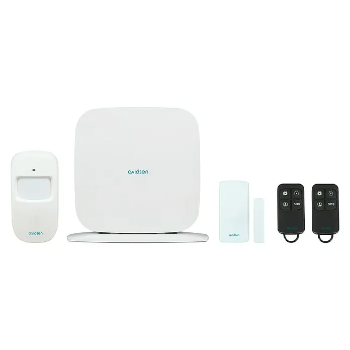 Avidsen Pack de seguridad Skydda GSM - 5 pzs., Sin cámara - Vista frontal