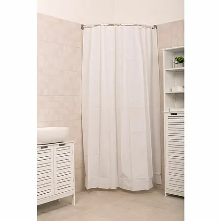 Peva zavjesa za tuširanje White