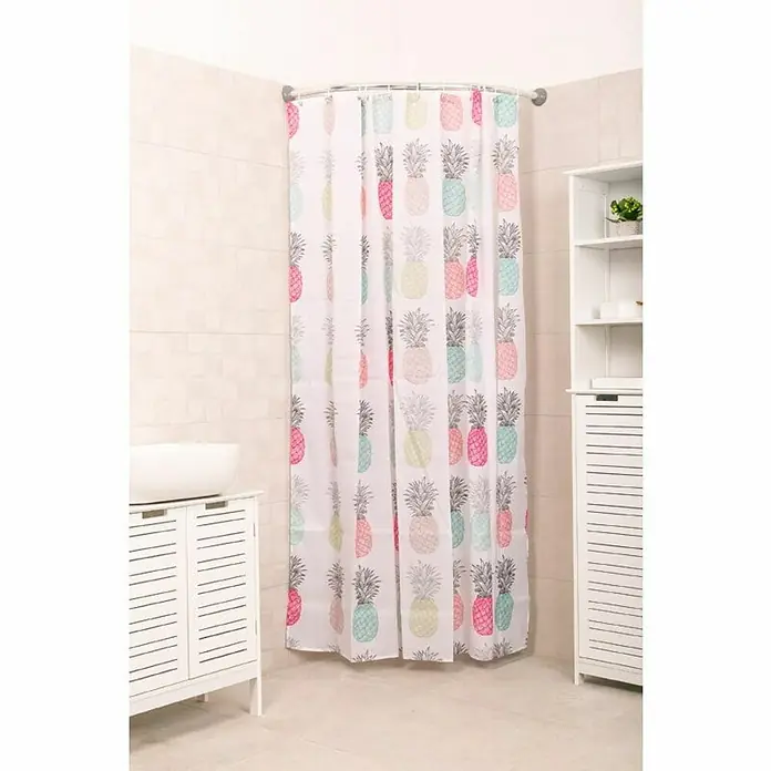 Zavjesa za tuš Salvador - Š x V: 180 x 200 cm, Višebojno - Živopisni prikaz