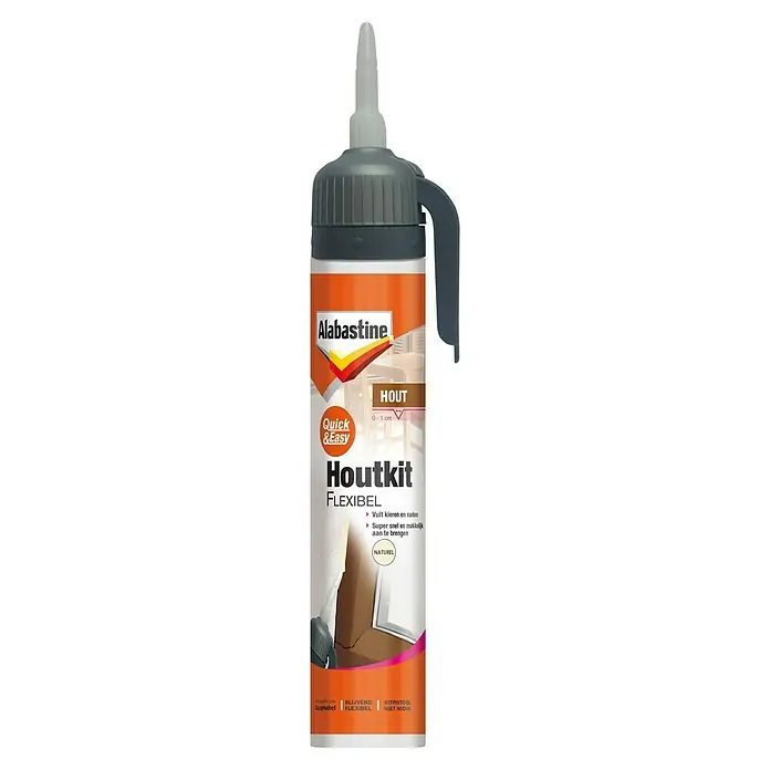 Alabastine Vulmiddel Quick & Easy Houtkit - 300 g, Kunststof patroon - Vooraanzicht