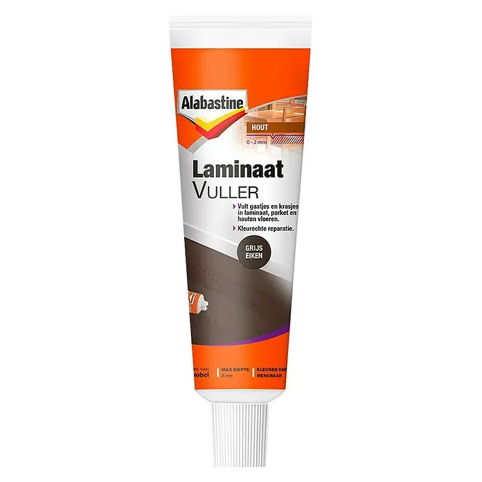 Alabastine Vulmiddel Laminaat - 75 g, Eiken Grijs - Vooraanzicht