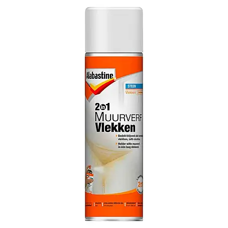 Alabastine  Muurverf Vlekken 2 in 1 Helder Wit