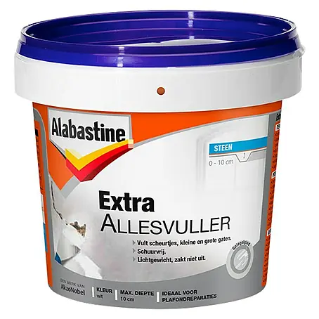 Alabastine  Vulmiddel Extra Allesvuller Steen