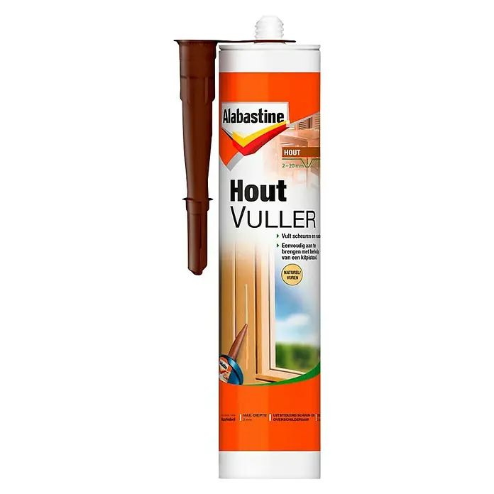 Alabastine Vulmiddel Hout Naturel/Vuren - Kunststof patroon - Vooraanzicht
