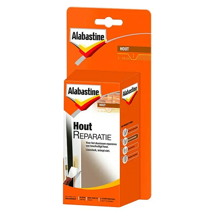 Alabastine Reparatiemiddel Hout - 150 ml, Tube - Vooraanzicht