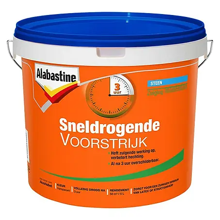 Alabastine  Voorstrijk Sneldrogend Transparant