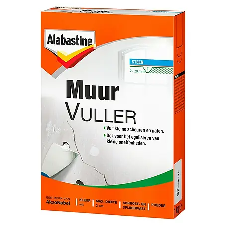 Alabastine  Vulmiddel Muurvuller