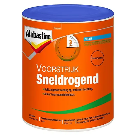 Alabastine  Voorstrijk Sneldrogend Transparant