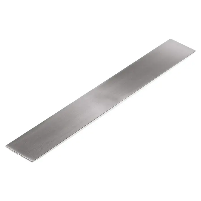 Fix-o-moll Metallleiste - Silber, L x B x H: 300 x 40 x 10 mm - Diagonale Ansicht