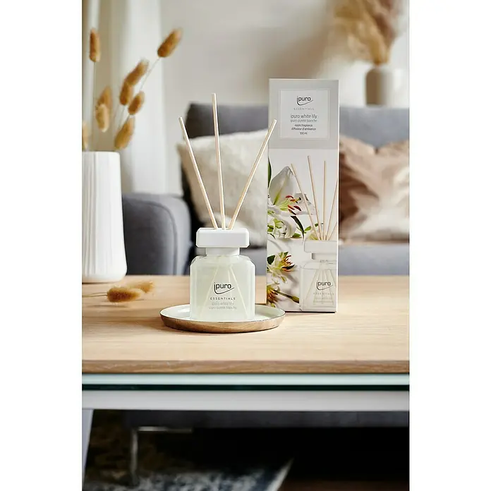 Ipuro Essentials Raumduft - White Lily, 100 ml - Stimmungsaufnahme