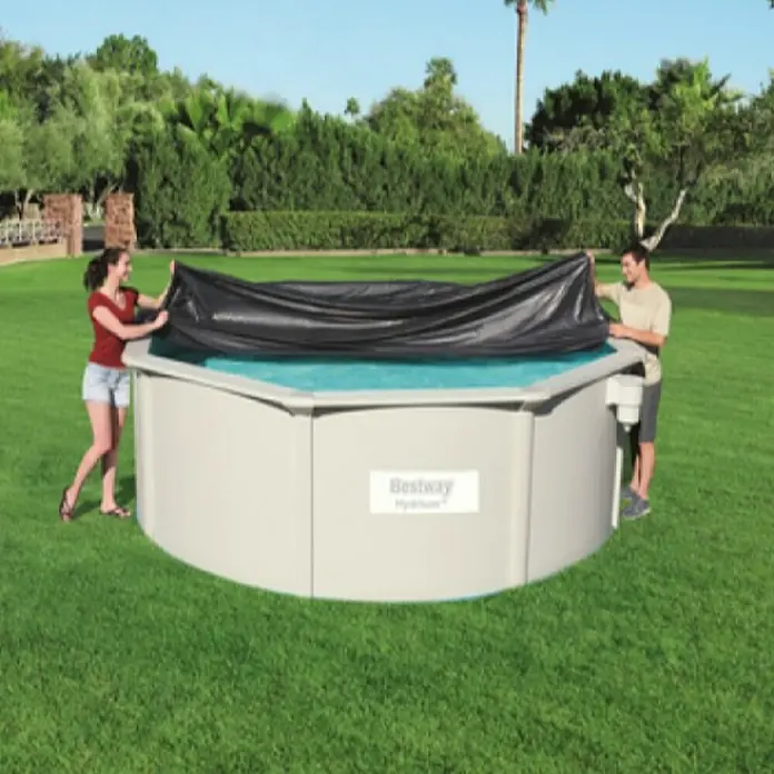 Intex Pokrivač za bazen - Promjer: 360 cm, Polipropilen - Proizvod u upotrebi
