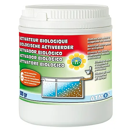 Atmos  Activador biológico para fosa séptica