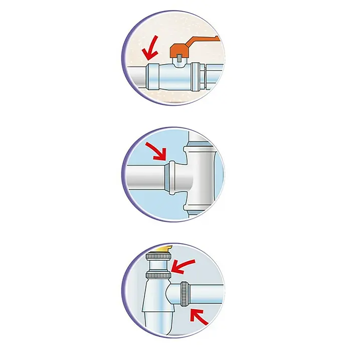 Atmos Compuesto epoxi para reparaciones de tuberías Stop fugas acero - 28 g