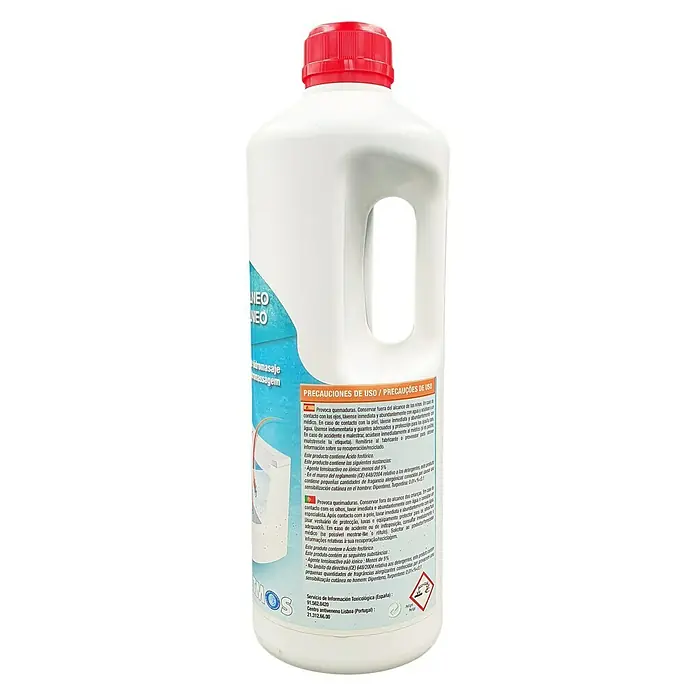 Atmos Limpiador sistema piscina hidromasaje Atmosbalneo - 1 l - Vista angular