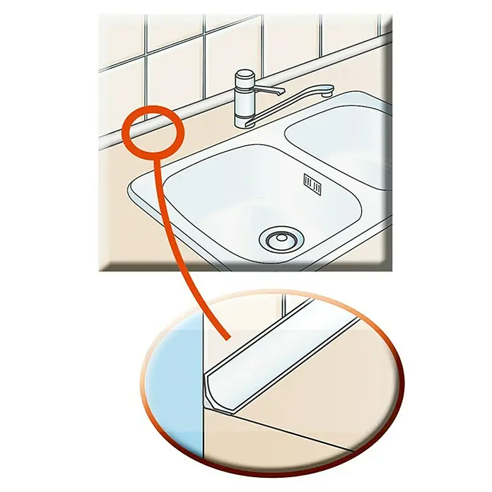 Atmos Junta de estanqueidad Atmostick - An x L: 13 mm x 3,35 m