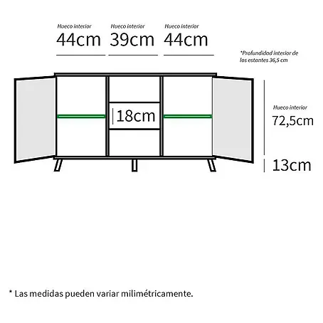 Muebles Pitarch  Aparador Oslo