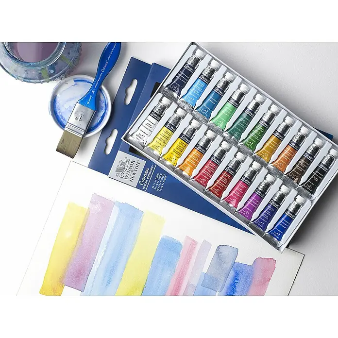 Winsor & Newton Cotman Aquarellfarben-Set - 20 Stk. x 5 ml, Tube - Stimmungsaufnahme