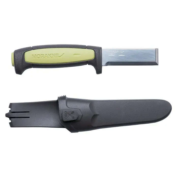 Morakniv Messer Pro Chisel Sealed - Klingenlänge: 75 mm, Klingenstärke: 3,1 mm - Ansicht von oben