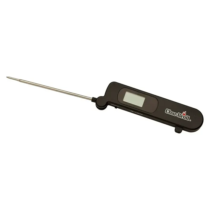 Char-Broil Grill-Thermometer - Digital, L x B x H: 25 x 1,5 x 3,7 cm - Diagonale Ansicht