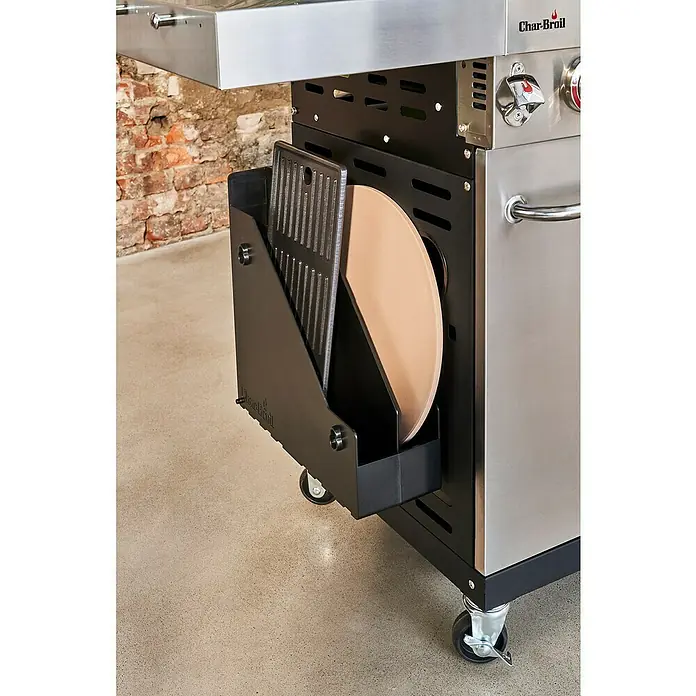 Char-Broil Aufbewahrungsbox - L x B x H: 38,1 x 13 x 38,8 cm, Kunststoff, Schwarz - Stimmungsaufnahme