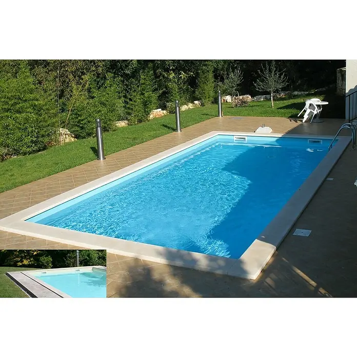 Bazen California, s plavom folijom - 750 x 400 x 150 cm, 48.000 l - Živopisni prikaz