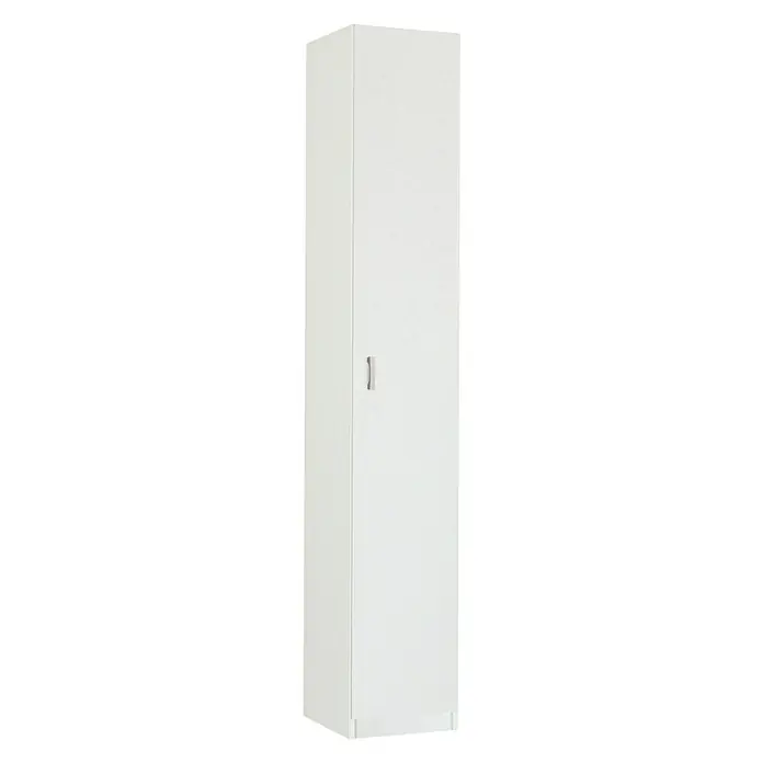 Muebles Pitarch Armario multiuso 102 - L x An x Al: 35 x 40 x 180 cm, Blanco - Vista frontal
