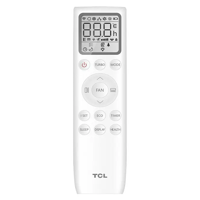 TCL Inverter-Klimasplitgerät TAC-12CHSA/DNI Black WiFi - Schwarz, 12.000 BTU/h, Raumgröße: 35 m² - Vorderansicht