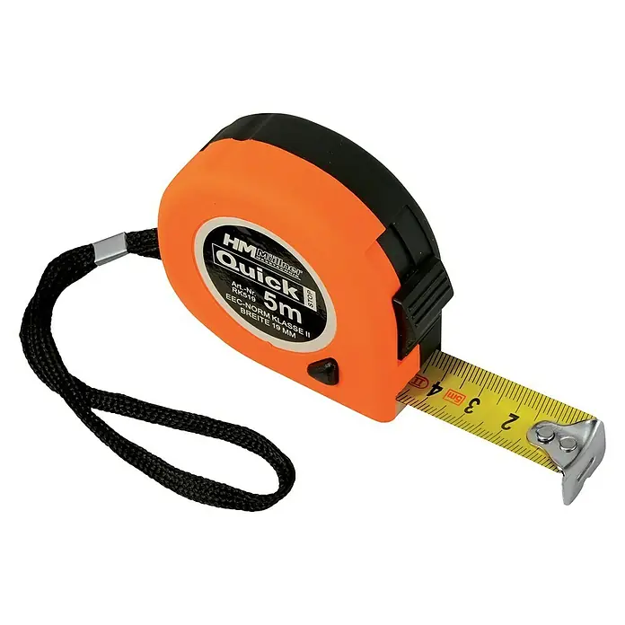 HM Müllner Taschenbandmaß - 5 m - Diagonale Ansicht