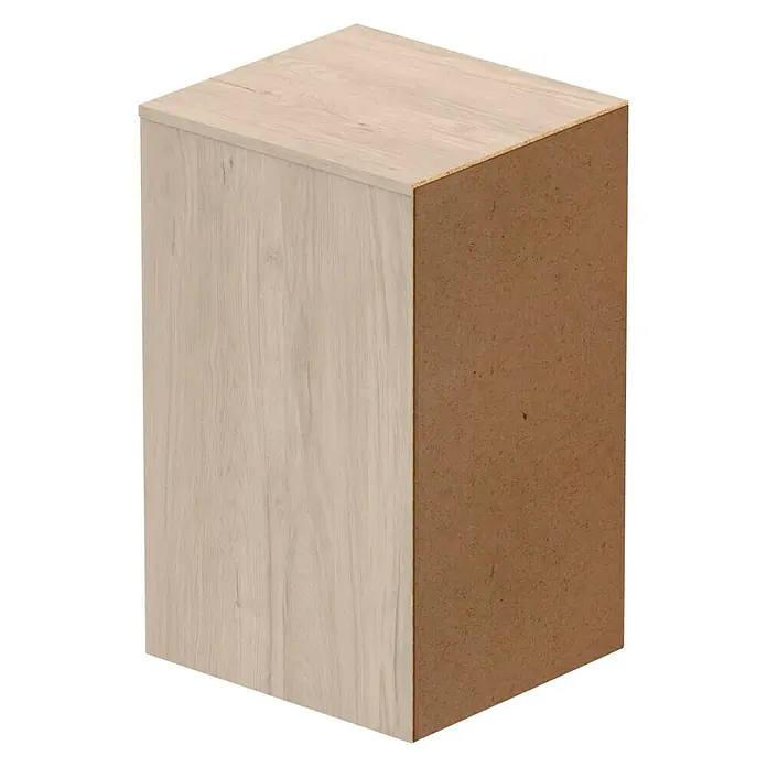 Muebles Pitarch Cajonera Eko - L x An x Al: 43 x 40 x 71 cm, Número de cajones: 5 ud., Roble aurora - Vista angular