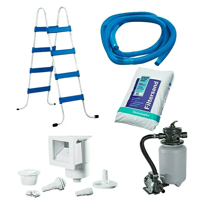myPool Pool-Set Feeling - Ø x H: 350 x 120 cm, 11.000 l - Vorderansicht