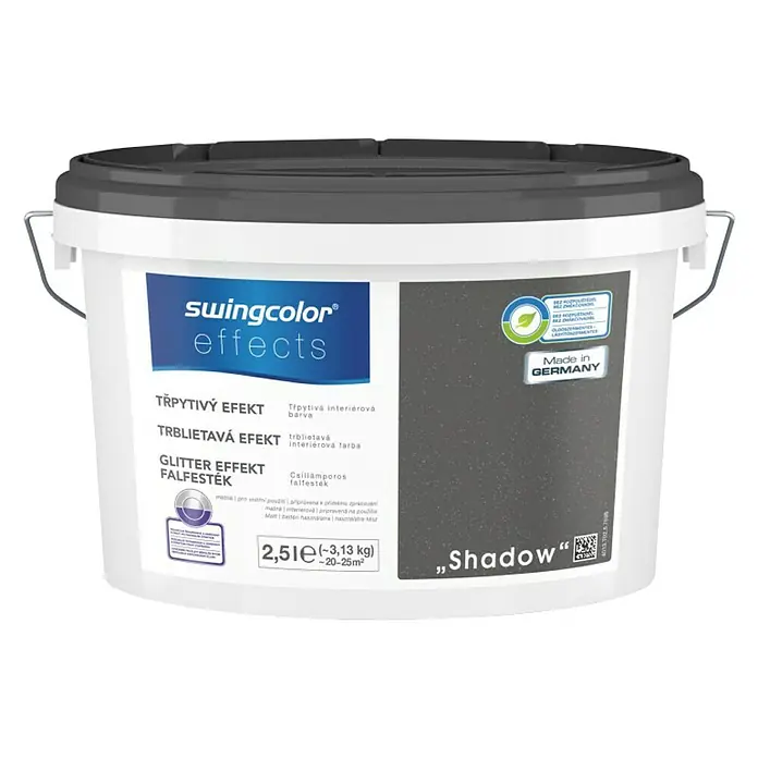 swingcolor Boja s efektom Glitter - Shadow, 2,5 l - Pogled sprijeda