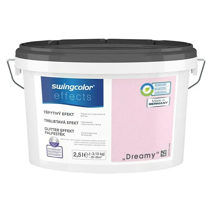 swingcolor Boja s efektom Glitter - Dreamy, 2,5 l - Pogled sprijeda