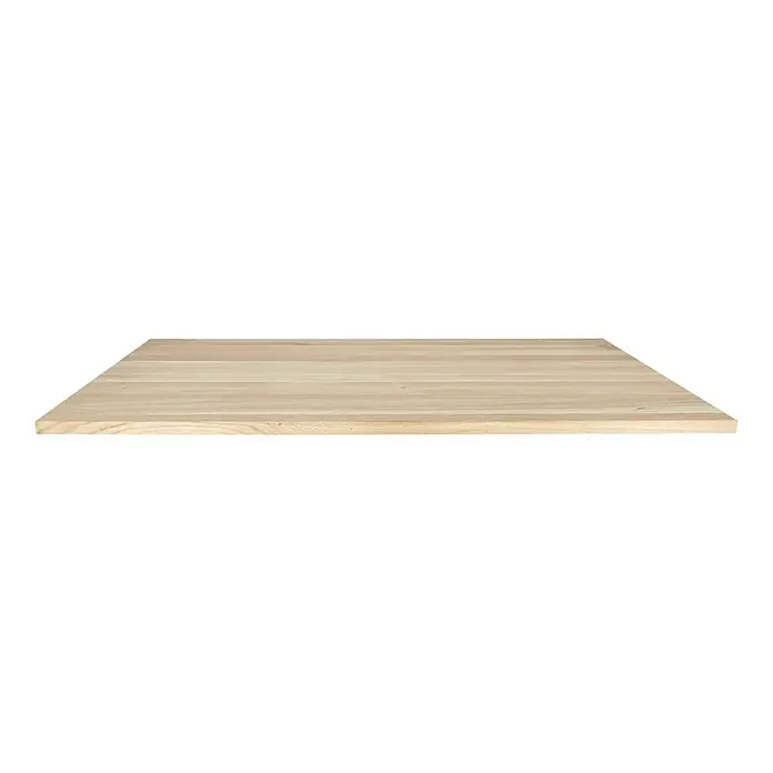 Tischplatte - Eiche, 120 x 80 x 2,6 cm - Diagonale Ansicht