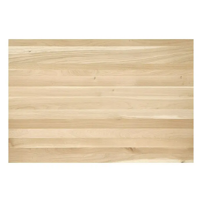 Tischplatte - Eiche, 120 x 80 x 2,6 cm - Draufsicht