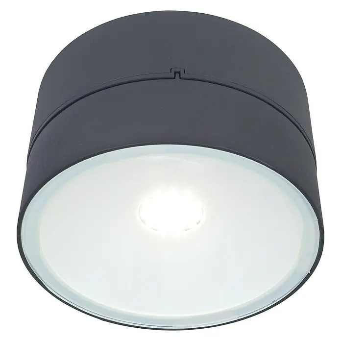 Lutec Aplique exterior LED Trumpet - 8 W, Antracita - Vista ascendente