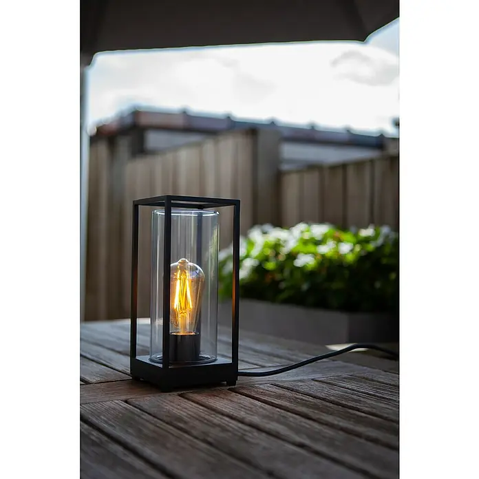 Lutec Lámpara de sobremesa Flair - 40 W, Negro, Altura: 313 mm - Foto ambiente