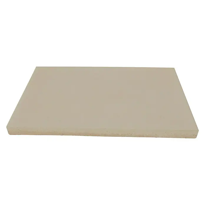 Terrassenplatte Torino - L x B x S: 60 x 40 x 3,8 cm, Elfenbein, Beton - Diagonale Ansicht