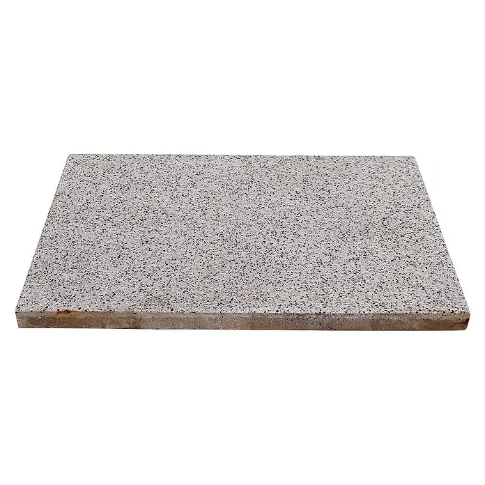 Terrassenplatte Granito - L x B x S: 60 x 40 x 3,8 cm, Granit Hell, Beton - Diagonale Ansicht