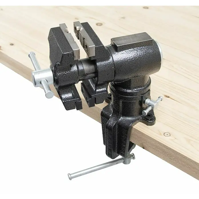 Wisent Multi-Schraubstock - Spannweite: 50 mm, Metall - Anwendungsbeispiel