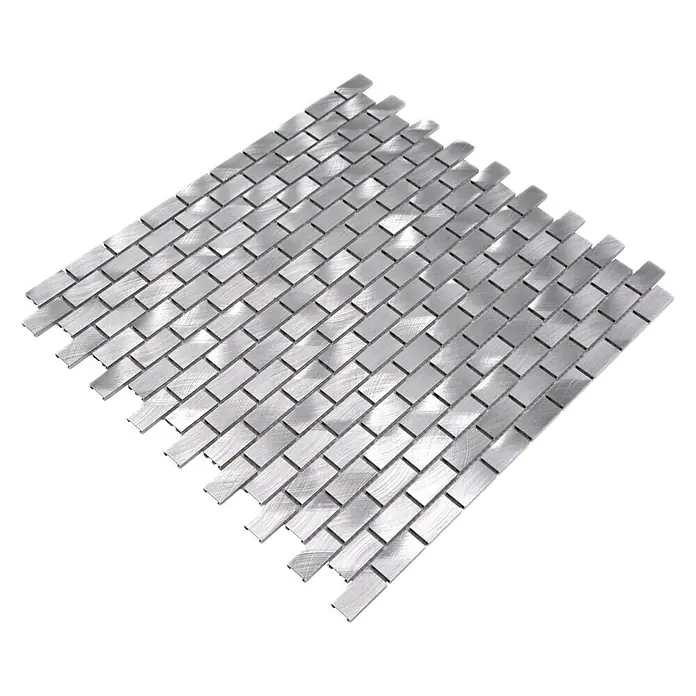 Mozaik csempe Brick XAM A411 - Matt - Felülnézet