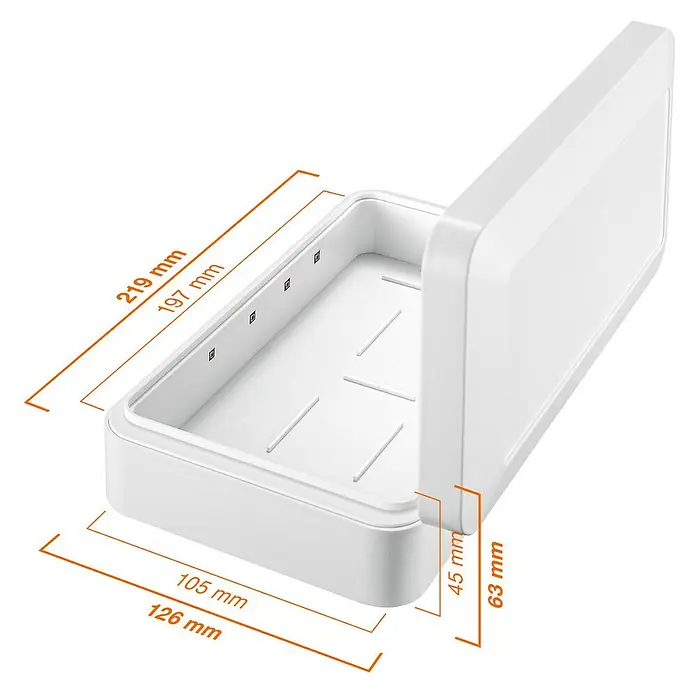 Ledvance Desinfektionsbox UVC LED - Weiß, 21,9 x 12,6 x 6,3 cm, USB-Anschluss