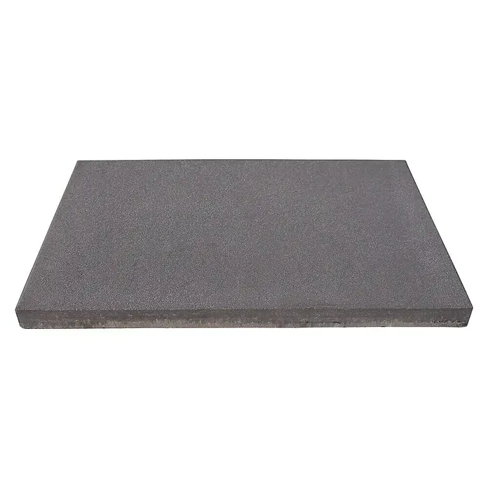 Terrassenplatte Torino - L x B x S: 60 x 40 x 3,8 cm, Anthrazit, Beton - Diagonale Ansicht