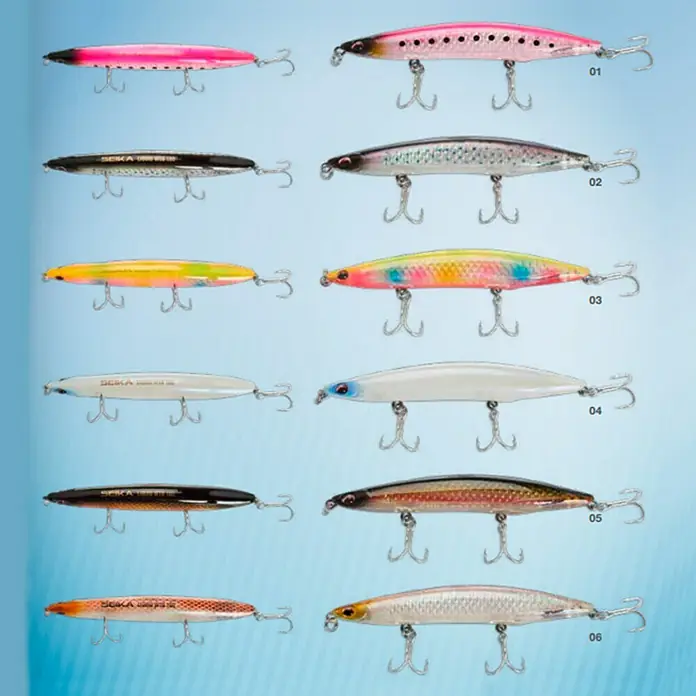 Tubertini Señuelo de pesca Liquid WTD 100 02 - Longitud anzuelo: 100 mm, Marrón