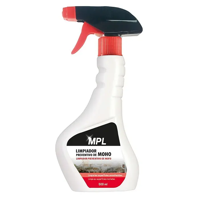 MPL Limpiador antimoho - 500 ml, Botella rociadora - Vista frontal